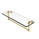Prestige Regal 脡tag猫re en verre de meuble-lavabo avec barre  serviettes int茅gr茅e