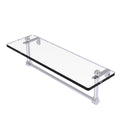 Prestige Regal 脡tag猫re en verre de meuble-lavabo avec barre  serviettes int茅gr茅e