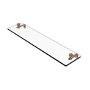 Prestige Regal 脡tag猫re en verre de meuble-lavabo avec bords biseaut茅s