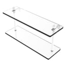 Prestige Regal 脡tag猫re en verre  deux niveaux