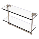 Prestige Regal 脡tag猫re en verre  deux niveaux avec barre  serviettes int茅gr茅e