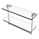 Prestige Regal 脡tag猫re en verre  deux niveaux avec barre  serviettes int茅gr茅e