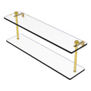 Prestige Regal 脡tag猫re en verre  deux niveaux