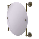 Prestige Regal Miroir rond sans cadre mont sur rail