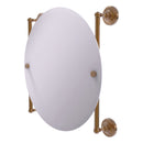 Prestige Regal Miroir rond sans cadre mont sur rail