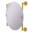 Prestige Regal Miroir rond sans cadre mont sur rail
