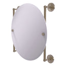 Prestige Regal Miroir rond sans cadre mont sur rail