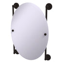 Prestige Regal Miroir ovale mont sur rail sans cadre