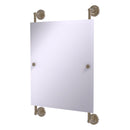 Prestige Regal Miroir rectangulaire sans cadre mont sur rail
