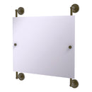 Miroir rectangulaire horizontal sans cadre mont茅 sur rail Prestige Regal