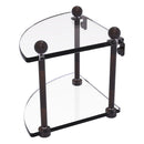 脡tag猫re de coin en verre  deux niveaux