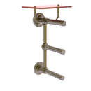 Prestige Regal Porte-papier de toilette  3 rouleaux avec 茅tag猫re en bois
