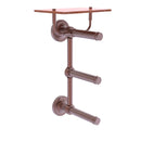 Prestige Regal Porte-papier de toilette  3 rouleaux avec 茅tag猫re en bois