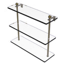 Prestige Regal 脡tag猫re en verre  trois niveaux