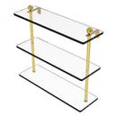 Prestige Regal 脡tag猫re en verre  trois niveaux