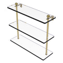 Prestige Regal 脡tag猫re en verre  trois niveaux