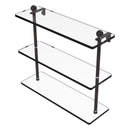 Prestige Regal 脡tag猫re en verre  trois niveaux