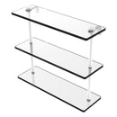 Prestige Regal 脡tag猫re en verre  trois niveaux