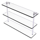 Prestige Regal 脡tag猫re en verre  trois niveaux