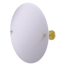 Miroir inclinable rond sans cadre avec bord biseaut茅
