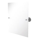 Miroir inclinable rectangulaire sans cadre avec bord biseaut茅