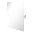 Miroir inclinable rectangulaire sans cadre avec bord biseaut茅