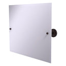 Miroir inclinable rectangulaire horizontal sans cadre avec bord biseaut茅