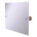 Miroir inclinable rectangulaire horizontal sans cadre avec bord biseaut茅