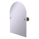 Miroir arqu茅 inclinable sans cadre avec bord biseaut茅