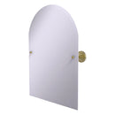 Miroir arqu茅 inclinable sans cadre avec bord biseaut茅
