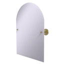 Miroir arqu茅 inclinable sans cadre avec bord biseaut茅