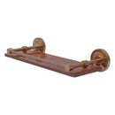 Prestige Regal Collection Solid IPE Ironwood Shelf with Gallery Rail