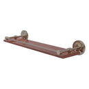 Prestige Regal Collection Solid IPE Ironwood Shelf with Gallery Rail