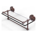 Prestige Regal 脡tag猫re en verre avec rail de galerie et barre  serviettes