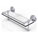 Prestige Regal 脡tag猫re en verre avec rail de galerie et barre  serviettes