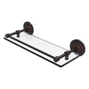 Que New Collection Glass Shelf with Gallery Rail