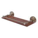 Que New Collection Solid IPE Ironwood Shelf with Gallery Rail