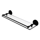 Que New Collection Glass Shelf with Gallery Rail