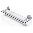Que New Collection Gallery Rail Glass Shelf with Towel Bar