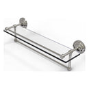 Que New Collection Gallery Rail Glass Shelf with Towel Bar