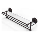 Que New Collection Gallery Rail Glass Shelf with Towel Bar
