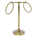 Vanity Top 2 Towel Ring Guest Towel Valet