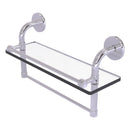 Remi Collection Gallery Glass Shelf with Towel Bar