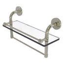Remi Collection Gallery Glass Shelf with Towel Bar