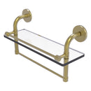 Remi Collection Gallery Glass Shelf with Towel Bar