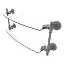 Retro Wave Collection Two Tiered Glass Shelf