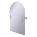 Frameless Arched Top Tilt Mirror with Beveled Edge