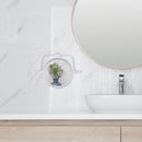 Miroir de maquillage mural pivotant de 8 pouces (20