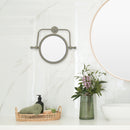 Miroir de maquillage mural pivotant de 8 pouces (20