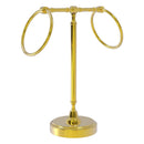 Vanity Top 2 Towel Ring Guest Towel Valet